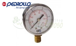 Pressure gauge 0 to 10 bar glycerine-filled