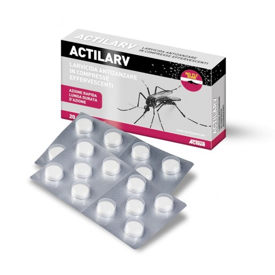 ACTILARV - 20 comprimés effervescents insecticide et larvicide