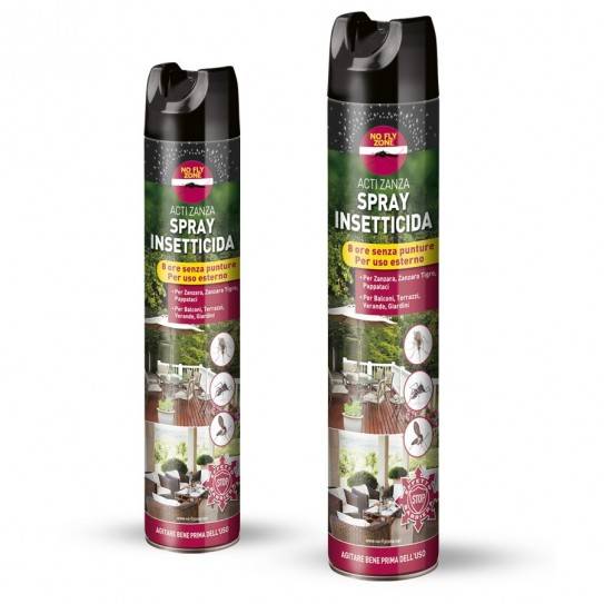 Acti Zanza Spray - Insecticide for outdoor environments, 750 ml