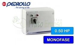 QSM 050 - Panel elektrik për pompë elektrike me një fazë 0.50 HP