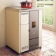 Lea - Stove cooking pellet: 7.5 kw ivory