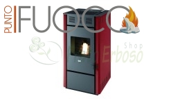 Martina - pellet Stove 12 Kw red