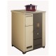 Lea - Stove cooking pellet: 7.5 kw ivory