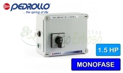 QEM 150 - Panou electric pentru pompă electrică monofazată de 1,5 CP
