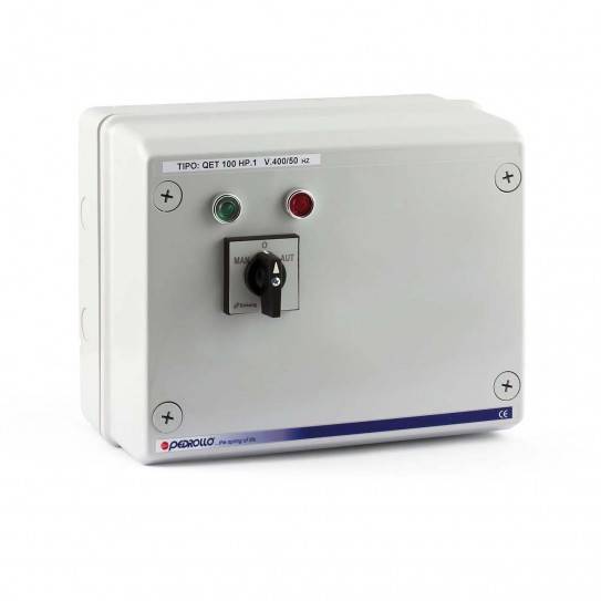 QET 100 - Electric panel for 1 HP three-phase electric pump
