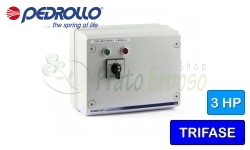 QET 300 - Electric panel for 3 HP three-phase electric pump