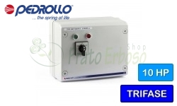 QET 1000 - Electric panel for 10 HP three-phase electric pump