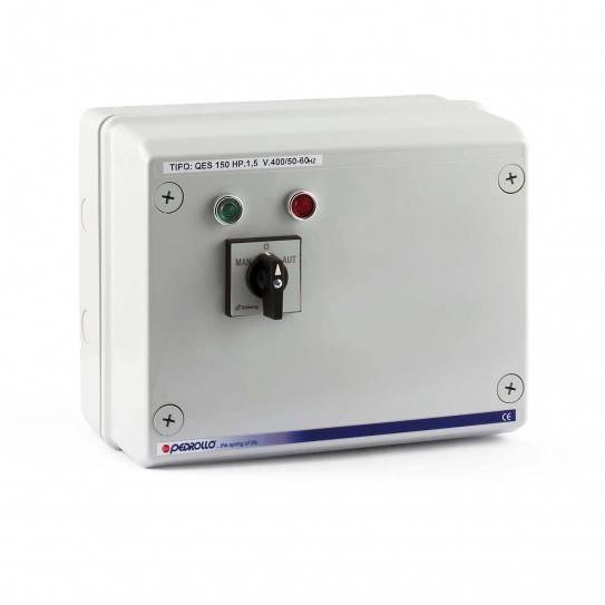 QSM 100 - Panou electric pentru o pompă electrică monofazată de 1 HP