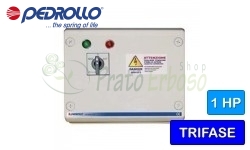 QST 100 - Electric panel for 1 HP three-phase electric pump