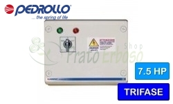 QST 750 - Electric panel for 7.5 HP three-phase electric pump