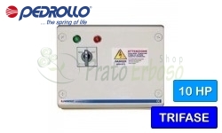 QST 1000 - Electric panel for 10 HP three-phase electric pump