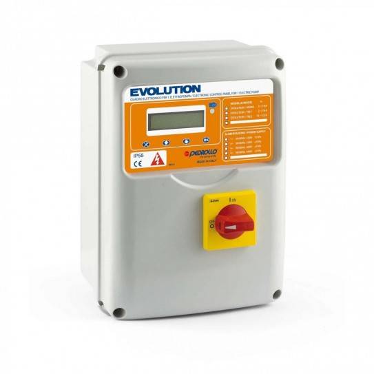 EVOLUTION-TRI / 2 - Panou electronic pentru pompa electrică trifazată