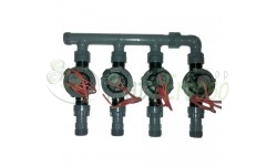 coll-ez-flo-plus4 - Manifold from 1" to 4 zones