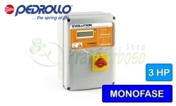 EVOLUTION-MONO - Panou electronic pentru pompa electrică monofazată cu 3 CP