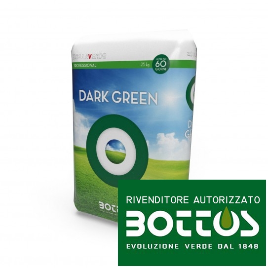 Dark Green 11-0-0 + 3 MgO + 4.5 Fe - Dünger für rasen von 25 Kg