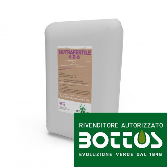 Nutrafertile 8-0-6 - Fertilizer for lawns 20 Kg