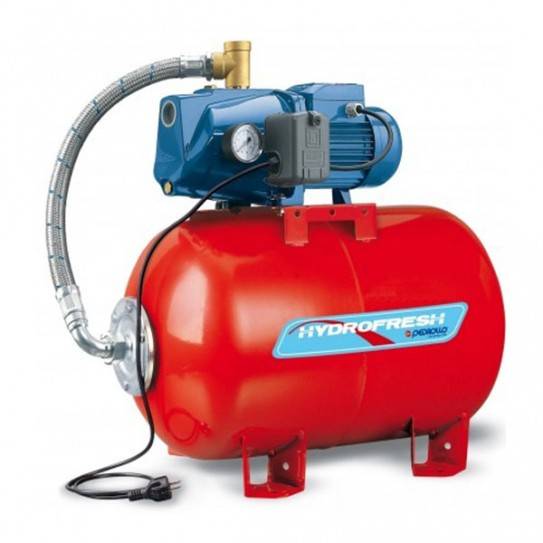 JSWm 2AX - 60 CL - Group water pressure system with pump JSWm