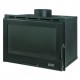 L-90 - Ventilated ducted insert for 18 cm wood fireplace
