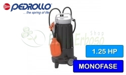 TRm 0.9 - Submersible electric pump with single-phase shredder