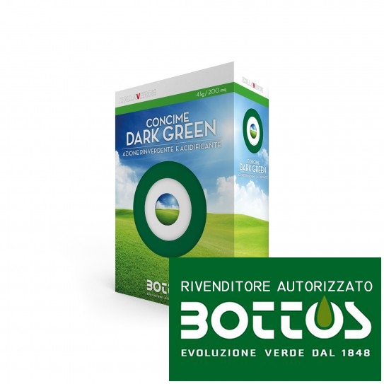 Dark Green 11-0-0 + 3 MgO + 4.5 Fe - 4 Kg lawn fertilizer