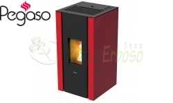 Elane - 8.5 Kw red pellet stove