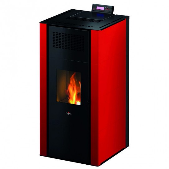 Mira - Red 22 Kw hydro pellet stove