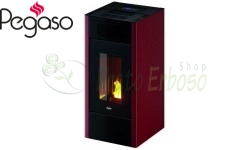 Saba - Red 14 Kw ductable pellet stove
