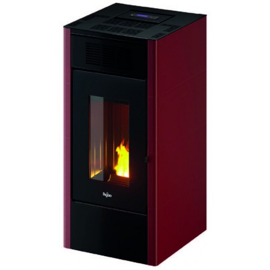 Saba - Red 14 Kw ductable pellet stove