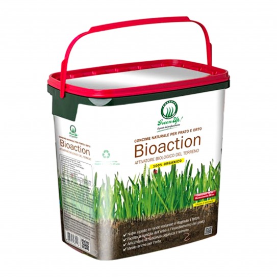 Bioacțiune - Îngrășământ natural pentru gazon și grădină de legume de 7 Kg