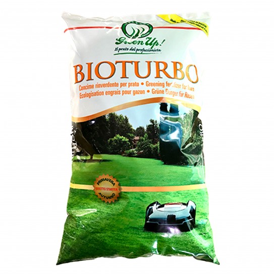 Bioturbo - Fertilizzante rinverdente per prato da 10 Kg