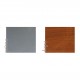 Simple recessed Corten border H 60 40 m with pegs